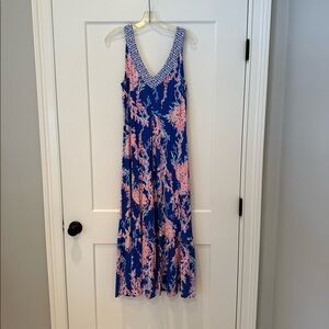 Lilly Pulitzer Madsen midi dress size medium